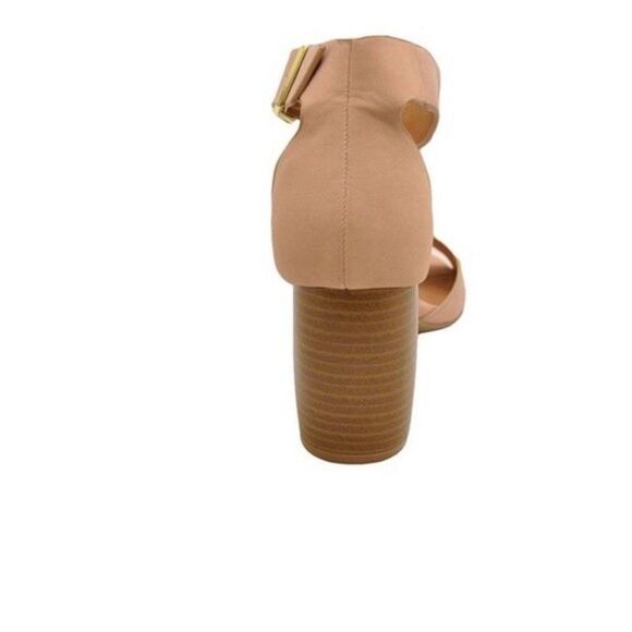 Women’s Qupid Banded Ankle Strap block Heel. - Picture 3 of 8